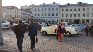 American car show in Helsinki
